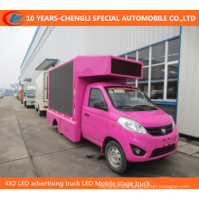 4X2 LED Advertising Truck LED Mobile Stage Truck